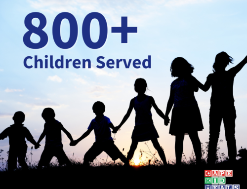 Just like that….we are serving over 800 children across the Cape!